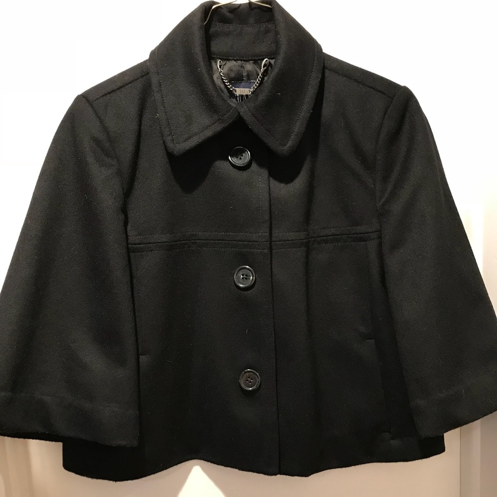 Black petticoat / short pea coat. GAP Size M. NWOT